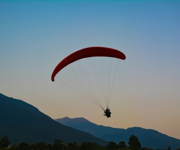 Paragliding in Darjeeling